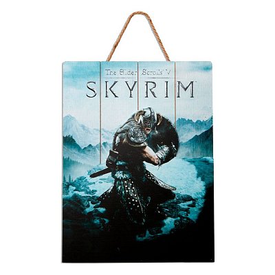 The Elder Scrolls V: Skyrim WoodArts 3D Wooden Wall Art Aereal Attack 30 x 40 cm