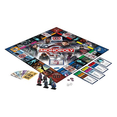 The Falcon and the Winter Soldier Board Game Monopoly *English Version*