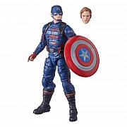 The Falcon and the Winter Soldier Marvel Legends Action Figure 2021 Captain America (John F. Walker) - Damaged packaging