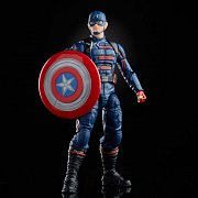 The Falcon and the Winter Soldier Marvel Legends Action Figure 2021 Captain America (John F. Walker) - Damaged packaging
