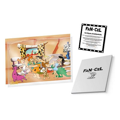 The Flintstones Art Print Limited Edition Fan-Cel 36 x 28 cm