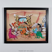 The Flintstones Art Print Limited Edition Fan-Cel 36 x 28 cm