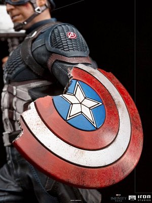 The Infinity Saga BDS Art Scale Statue 1/10 Captain America Ultimate 21 cm