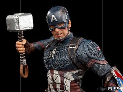 The Infinity Saga BDS Art Scale Statue 1/10 Captain America Ultimate 21 cm