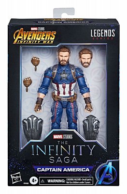 The Infinity Saga Marvel Legends Action Figure Captain America (Avengers: Infinity War) 15 cm