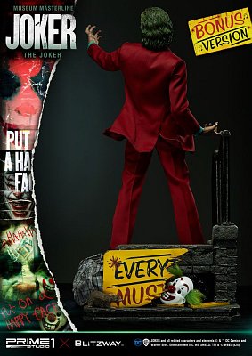 The Joker Museum Masterline Statue 1/3 Joker Bonus Version 70 cm