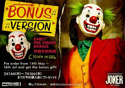 The Joker Museum Masterline Statue 1/3 Joker Bonus Version 70 cm