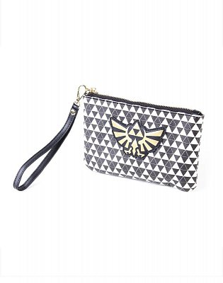 The Legend of Zelda Coin Purse / Make Up Bag Zelda Black & White