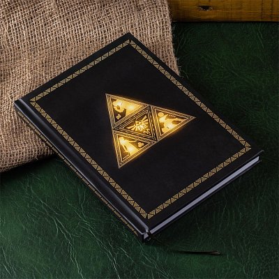 The Legend of Zelda Notebook Light Up Triforce