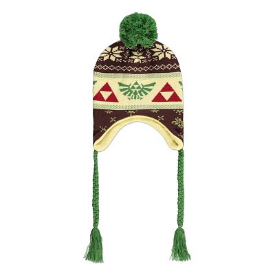 The Legend of Zelda Ski Beanie Triforce Laplander