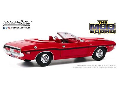 The Mod Squad Diecast Model 1/18 1970 Dodge Challenger R/T Convertible