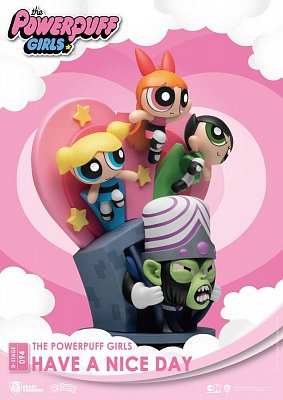 The Powerpuff Girls D-Stage PVC Diorama Have A Nice Day New Version 15 cm