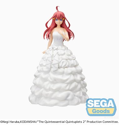 The Quintessential Quintuplets SPM PVC Statue Itsuki Nakano Bride Ver. 21 cm - Damaged packaging
