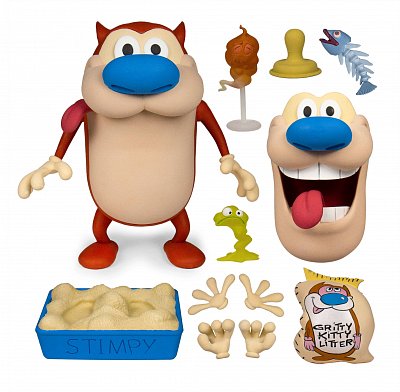The Ren & Stimpy Show Deluxe Action Figure Stimpy 18 cm