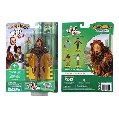 The Wizard of Oz Bendyfigs Bendable Figure Cowardly Lion (with his Badge of Courage) 19 cm
