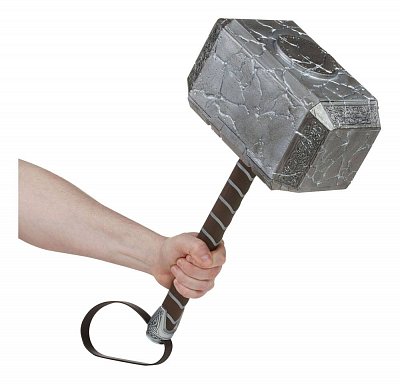 Thor: Love and Thunder Marvel Legends 1/1 Mighty Thor Mjolnir Premium Electronic Roleplay Hammer 49 cm