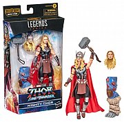 Thor: Love and Thunder Marvel Legends Series Action Figure 2022 Marvel\'s Korg BAF #1: Mighty Thor 15 cm