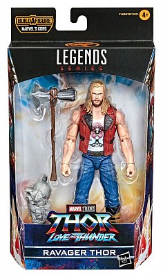 Thor: Love and Thunder Marvel Legends Series Action Figure 2022 Marvel\'s Korg BAF #4: Ravager Thor 15 cm