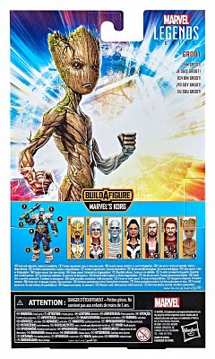 Thor: Love and Thunder Marvel Legends Series Action Figure 2022 Marvel\'s Korg BAF #6: Groot 15 cm
