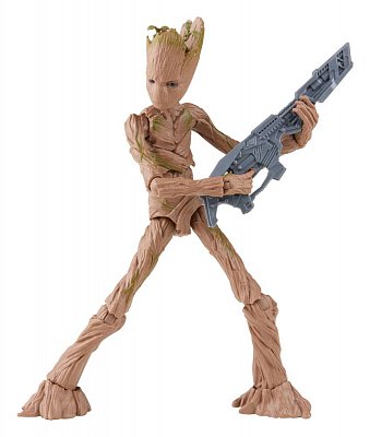 Thor: Love and Thunder Marvel Legends Series Action Figure 2022 Marvel\'s Korg BAF #6: Groot 15 cm