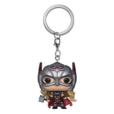 Thor: Love & Thunder Pocket POP! Vinyl Keychains 4 cm Mighty Thor Display (12)