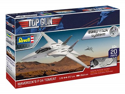 Top Gun Easy-Click Model Kit 1/72 F-14 Tomcat 27 cm