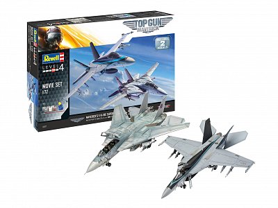 Top Gun Easy-Click Model Kit 1/72 F-14D Super Tomcat & F/A-18E Super Hornet - Damaged packaging