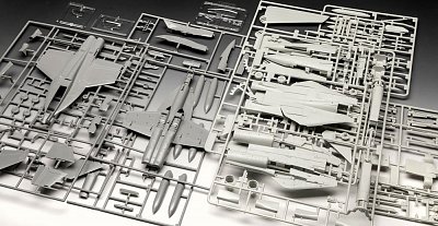 Top Gun Easy-Click Model Kit 1/72 F-14D Super Tomcat & F/A-18E Super Hornet - Damaged packaging