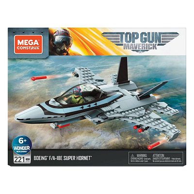 Top Gun: Maverick Mega Construx Wonder Builders Construction Set Boeing F/A-18E Super Hornet