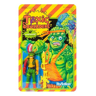 Toxic Crusaders ReAction Action Figure Wave 1 Major Disaster 10 cm