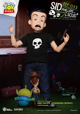 Toy Story Dynamic 8ction Heroes Action Figure Sid Phillips & Scud 21 cm