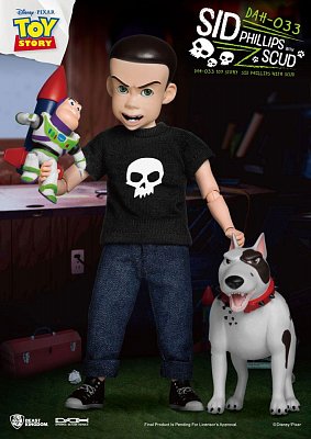 Toy Story Dynamic 8ction Heroes Action Figure Sid Phillips & Scud 21 cm