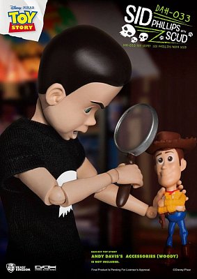 Toy Story Dynamic 8ction Heroes Action Figure Sid Phillips & Scud 21 cm