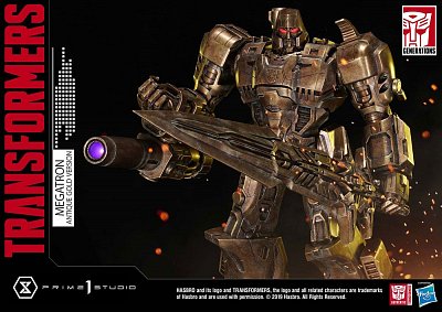 Transformers: G1 Statue Megatron Antique Gold 60 cm