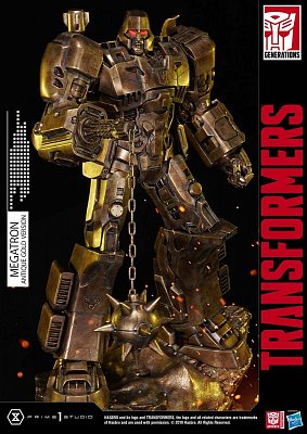 Transformers: G1 Statue Megatron Antique Gold 60 cm