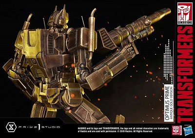 Transformers: G1 Statue Optimus Prime Antique Gold 58 cm