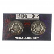 Transformers Medallion Set Autobots & Decepticons Limited Edition