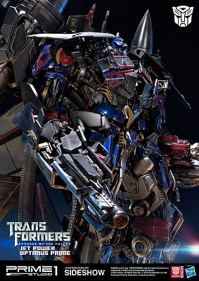 Transformers Revenge of the Fallen Statue Jetpower Optimus Prime 93 cm