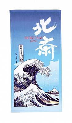 Ukiyo-e Towel The Great Wave of Kanagawa 70 x 140 cm