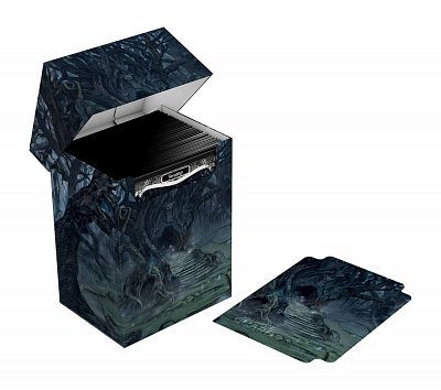 Ultimate Guard Basic Deck Case 80+ Standard Size Lands Edition II Swamp