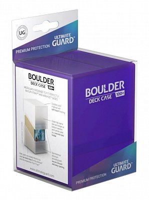 Ultimate Guard Boulder&trade; Deck Case 100+ Standard Size Amethyst