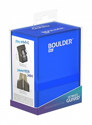 Ultimate Guard Boulder&trade; Deck Case 60+ Standard Size Sapphire