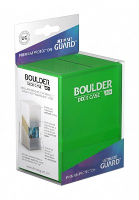 Ultimate Guard Boulder&trade; Deck Case 80+ Standard Size Emerald