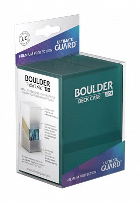 Ultimate Guard Boulder&trade; Deck Case 80+ Standard Size Malachite