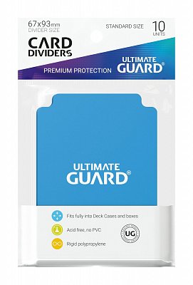 Ultimate Guard Card Dividers Standard Size Light Blue (10)