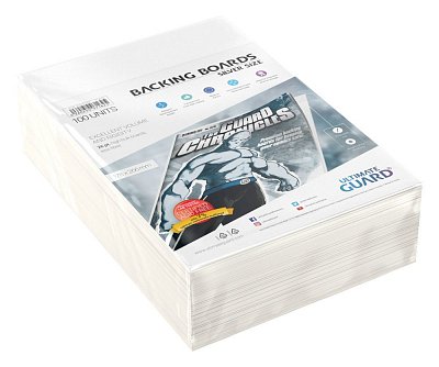 Ultimate Guard Comic Backing Boards Silver Size (100)