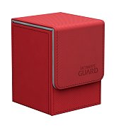 Ultimate Guard Flip Deck Case 100+ Standard Size XenoSkin Red