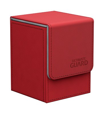 Ultimate Guard Flip Deck Case 100+ Standard Size XenoSkin Red