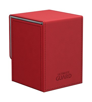 Ultimate Guard Flip Deck Case 100+ Standard Size XenoSkin Red