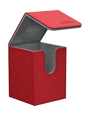 Ultimate Guard Flip Deck Case 100+ Standard Size XenoSkin Red